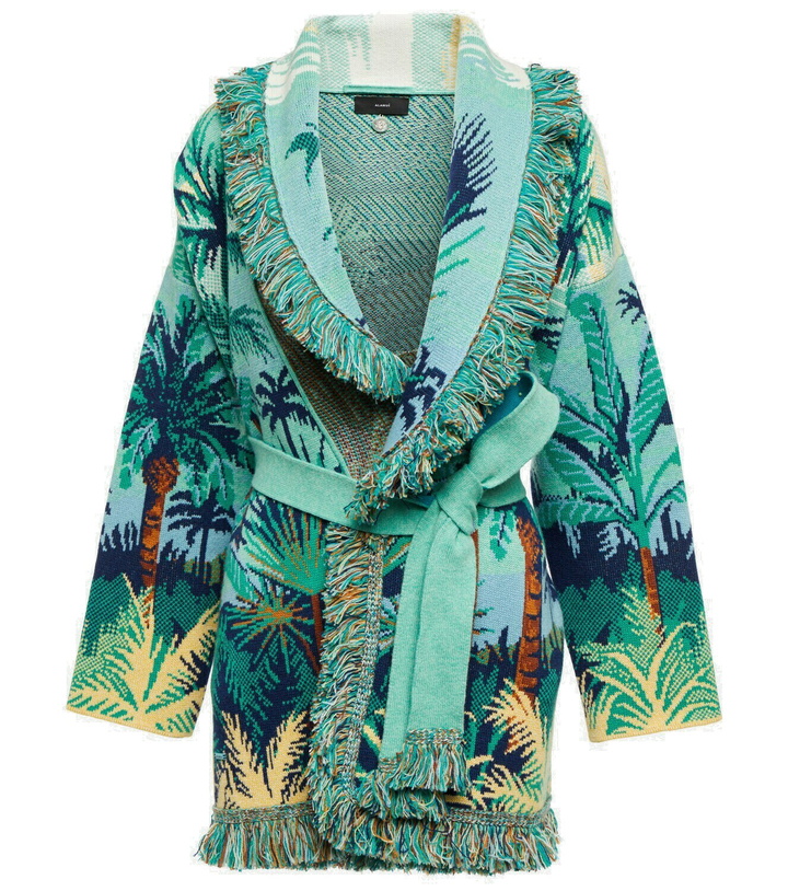 Photo: Alanui - Natural Sanctuary cashmere jacquard cardigan