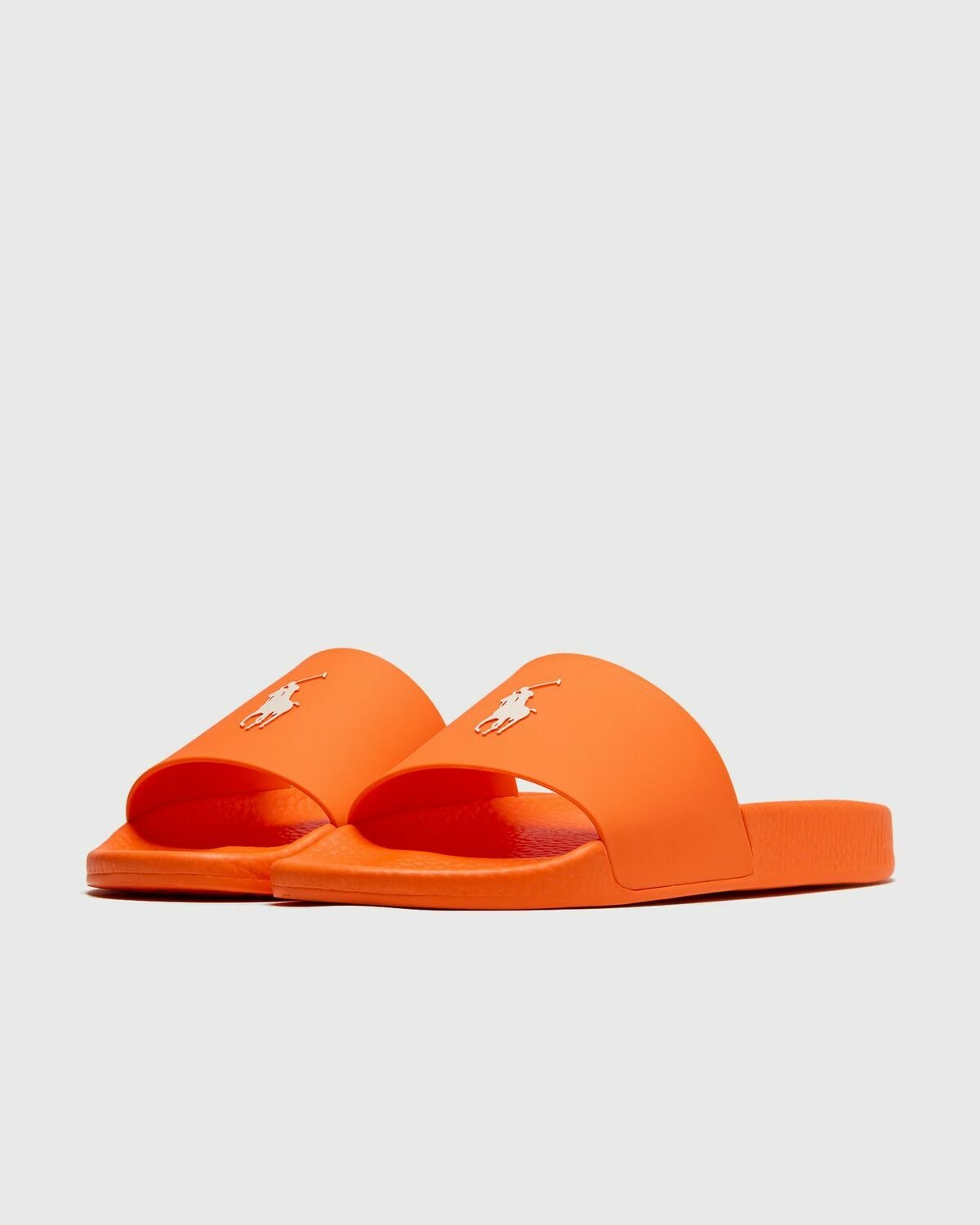 Polo Ralph Lauren Polo Slide Sandals Orange - Mens - Sandals & Slides ...