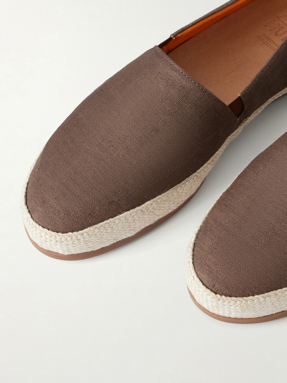 Mulo - Canvas Espadrilles - Brown