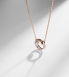 Pomellato Pomellato Together 18kt rose gold chain necklace with diamonds