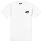 Pass~Port Men's Flat Tyre T-Shirt in White