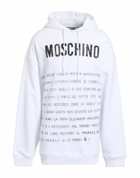 Moschino Mens Sweatshirt in White