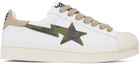 BAPE White Skull Sta M1 Sneakers