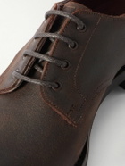 Edward Green - Leith Suede Derby Shoes - Brown