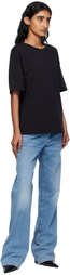 St. Agni Black Organic Cotton Relaxed T-shirt