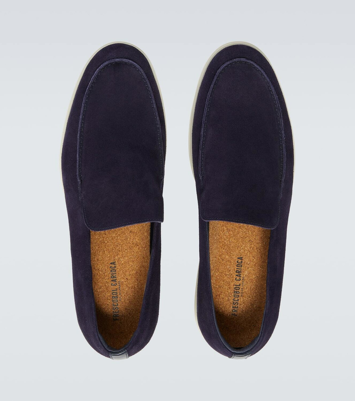 Frescobol Carioca Miguel suede loafers