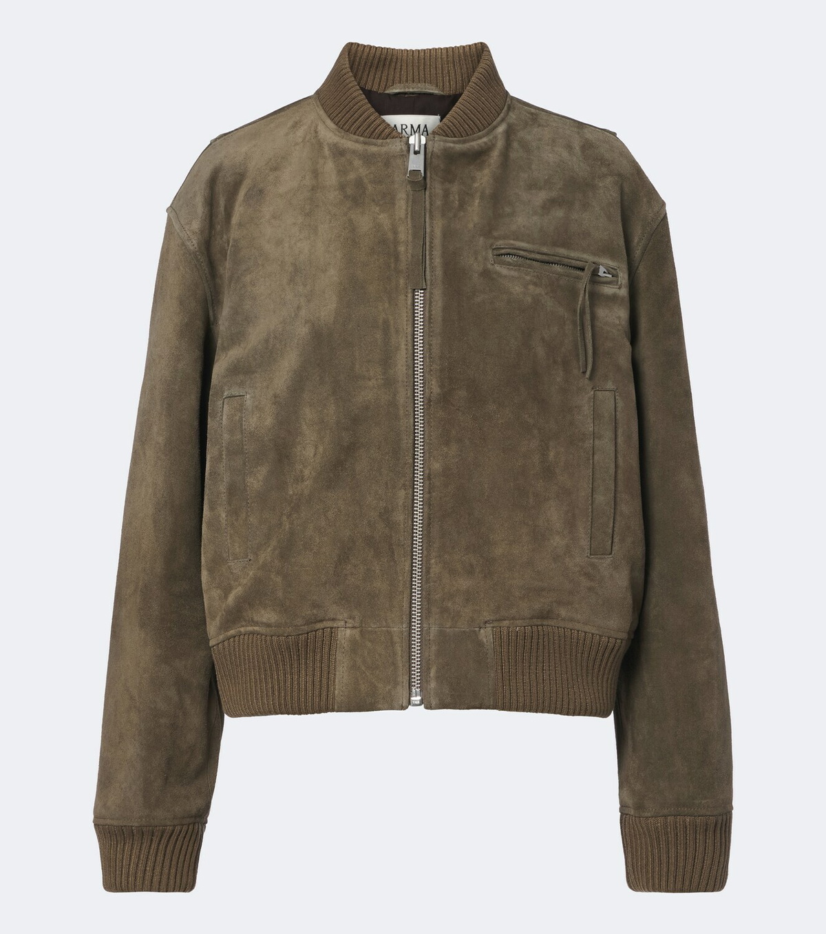Arma Elysia suede bomber jacket