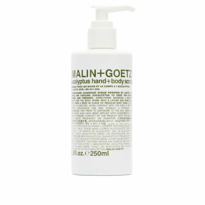 Photo: Malin + Goetz Eucalyptus Hand + Body Scrub 