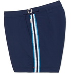 Orlebar Brown - Setter Short-Length Grosgrain-Trimmed Swim Shorts - Men - Navy