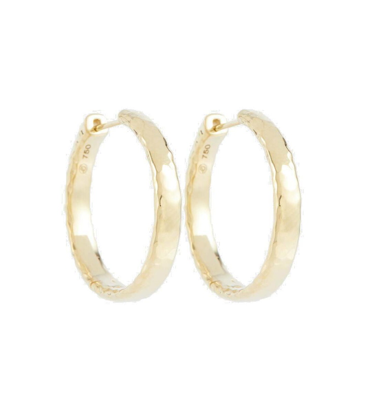 Photo: Octavia Elizabeth Jumbo Yana 18kt gold hoop earrings