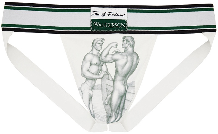 Photo: JW Anderson Off-White & Green Tom Of Finland Edition Briefs