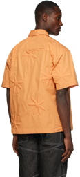 Jacquemus Orange La Montagne 'La Chemise Jean' Shirt
