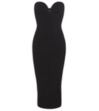 Galvan Thalia bustier dress