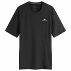 Nike Running Solar Chase T-Shirt in Black/Summit White