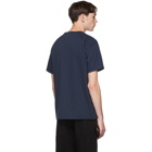 JW Anderson Navy Embroidered Logo T-Shirt