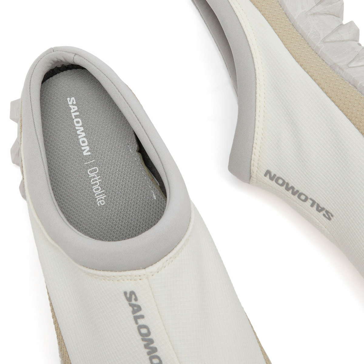 サンダル Salomon Snow Clog Vanilla Ice / L47578900 Salomon - White snowclog Vanilla ice
