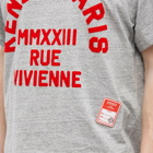 Kenzo Paris Men's Rue Vivienne 80 S T-Shirt in Pearl Grey