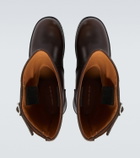Dries Van Noten Leather biker boots