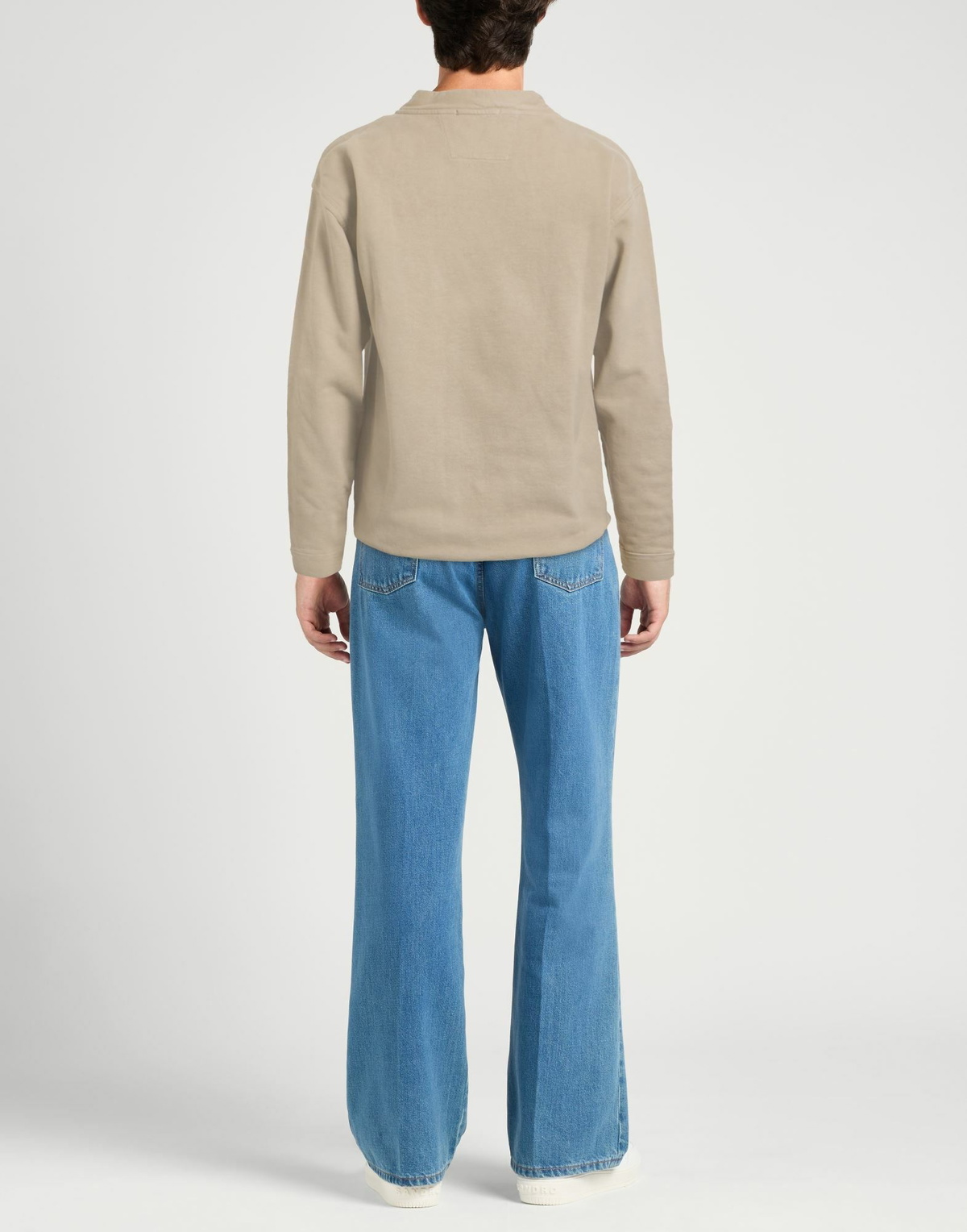 C. p. Company Mens Sweatshirt in Beige