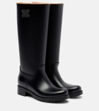 Max Mara Monogram rain boots