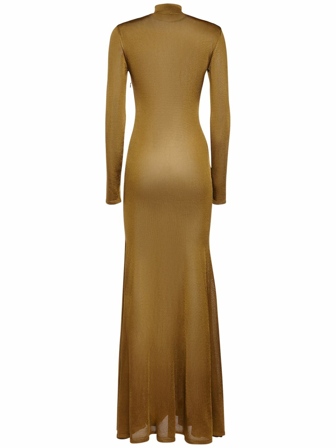 【Tom Ford】 High-neckジャージ maxiドレス Tom Ford Turtleneck Maxi | Pickle