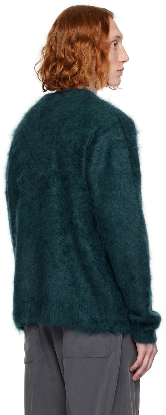 RAINMAKER KYOTO Blue Crewneck Sweater RAINMAKER KYOTO