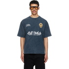 Off-White Navy Sporty 4 Skate T-shirt