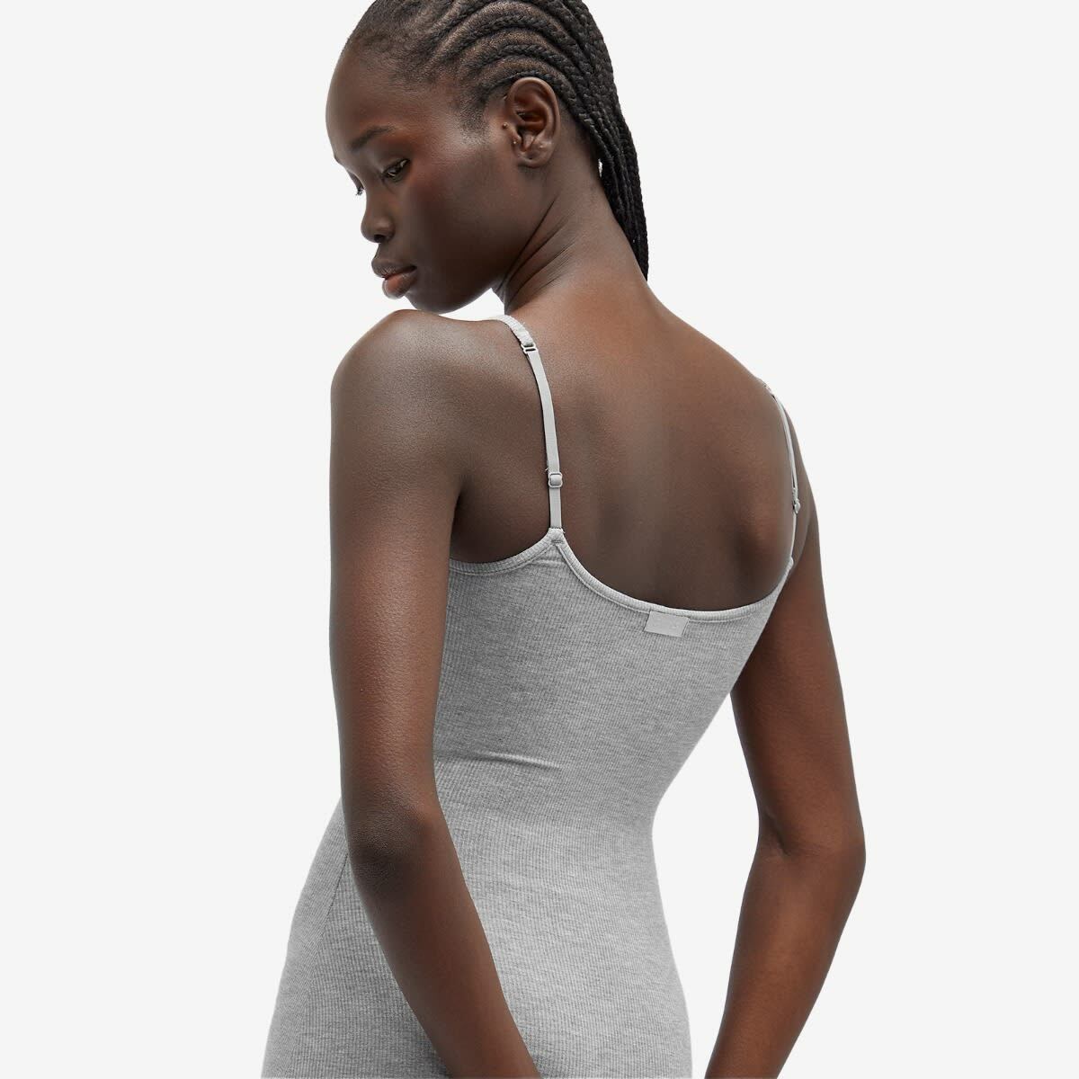 skims dress grey GREY Soft Lounge Long Sleeve Dress