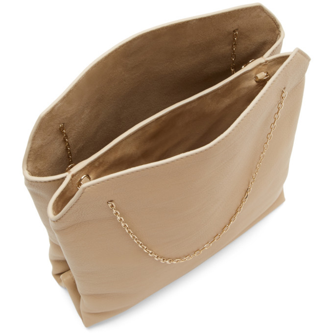 The Row Beige Small Lunch Bag The Row