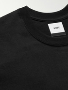 WTAPS - Logo-Print Cotton-Jersey T-Shirt - Black