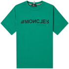Moncler Grenoble Men's Short Sleeve T-Shirt in Green