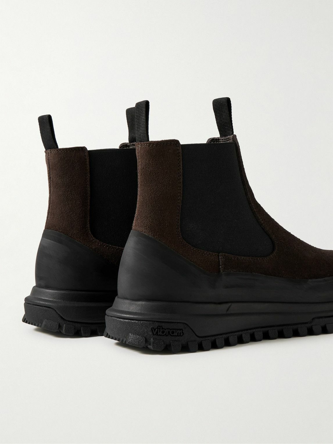 Diemme - Ramon Rubber-Trimmed Suede Chelsea Boots - Brown