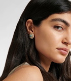 Ananya Chakra 18kt gold earrings with gemstones