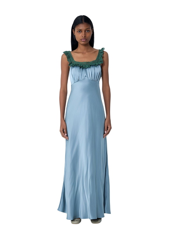sachin and babi light blue dress Chloe Ruffled Silk-chiffon and Crepe Maxi Dress Black Chloe
