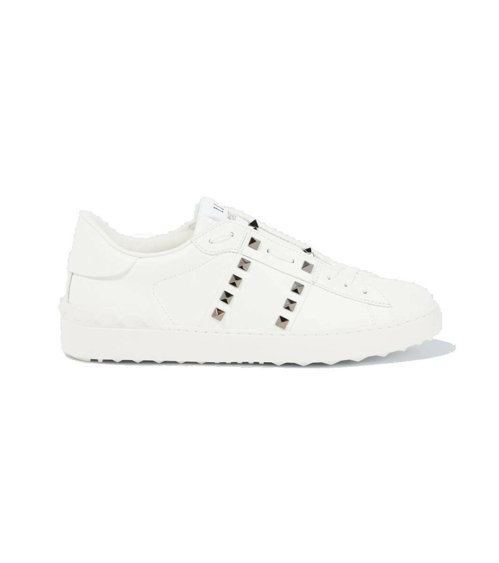 Photo: Valentino Garavani Rockstud leather sneakers