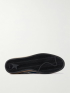 Golden Goose - Ball Star Suede-Trimmed Distressed Leather Sneakers - Blue
