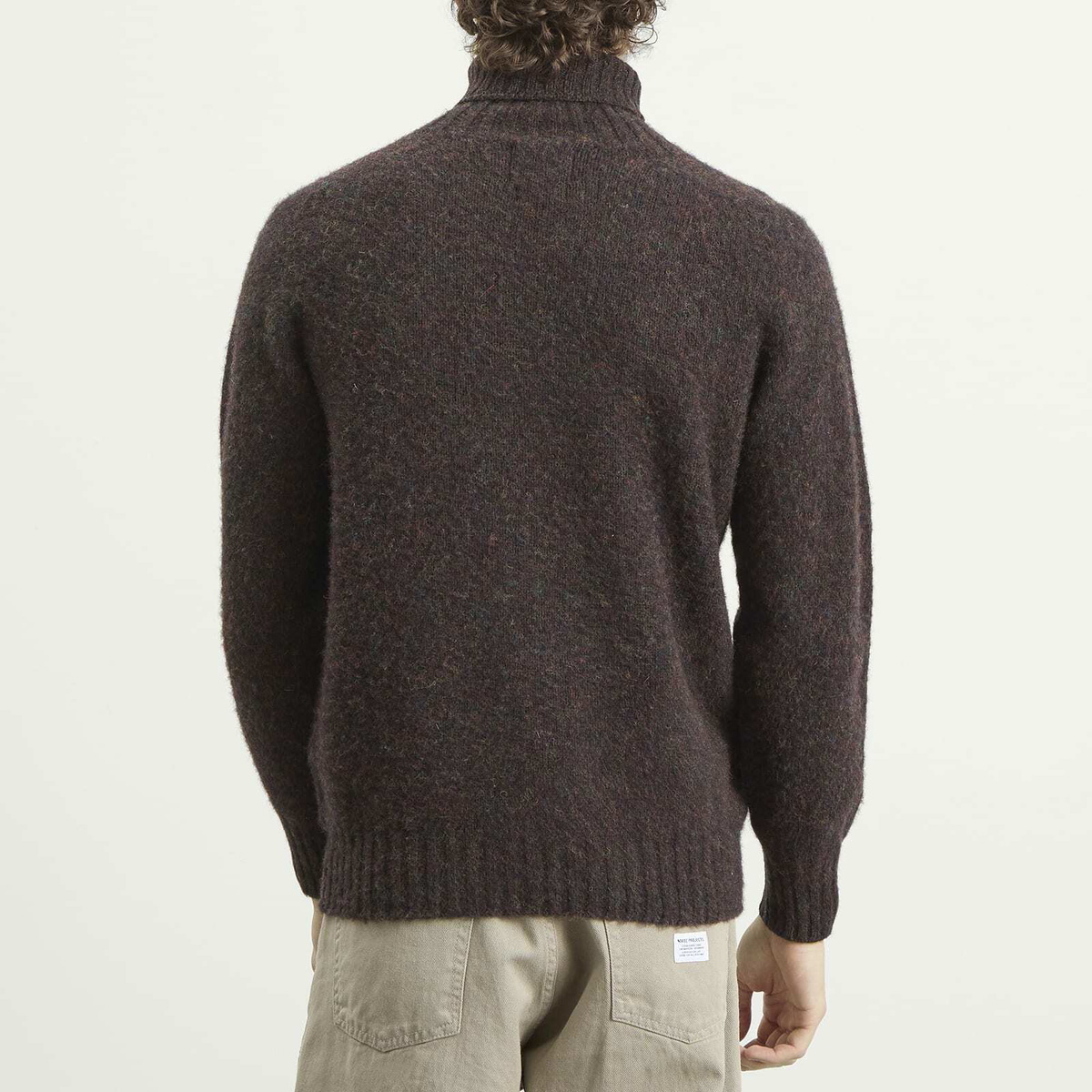 Howlin by Morrison Men's Howlin' Sylvester Roll Neck Knit in Wolf