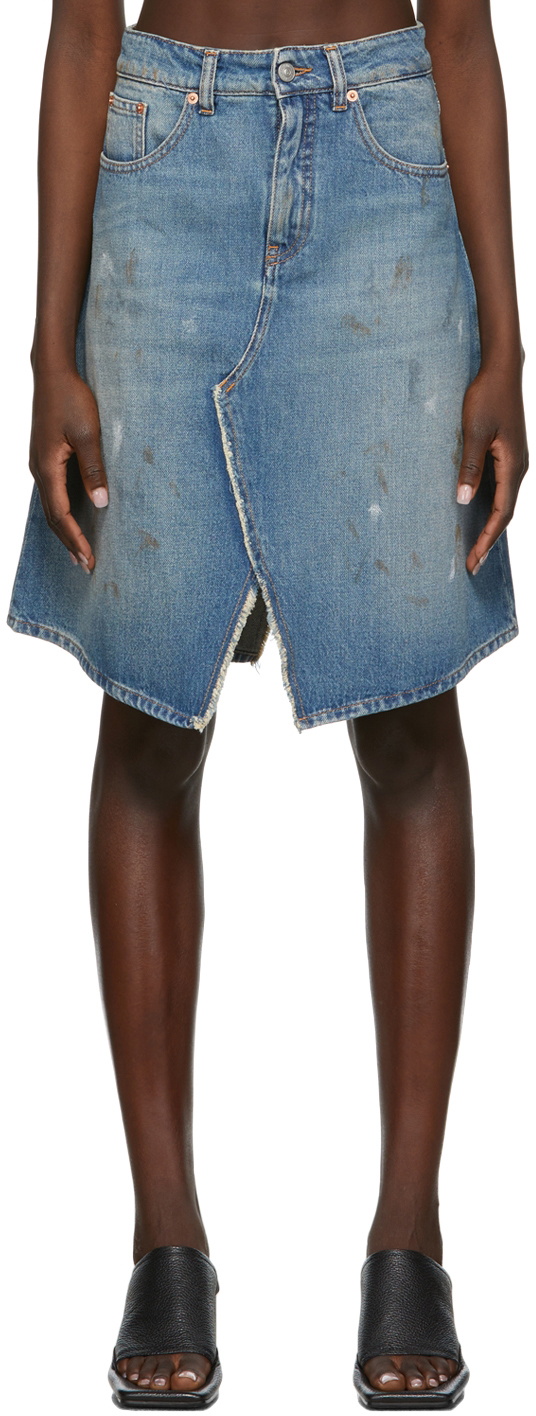 Maison Margiela - Woman - Blue - Skirt