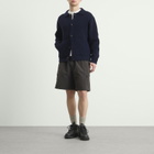FrizmWORKS Men's Ultra Heavyweight Collar Cardigan in Navy