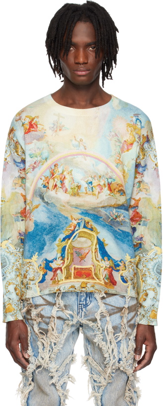 Photo: Who Decides War Multicolor Archaic Sweater
