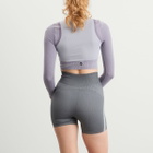 ON Women's Studio Knit Lg-T Crop in Lilac/Cosmos