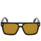 Off-White Sunglasses Men's Off-White Springfield Sunglasses in Black/Camel 