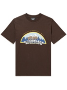 Billionaire Boys Club - Printed Cotton-Jersey T-Shirt - Brown