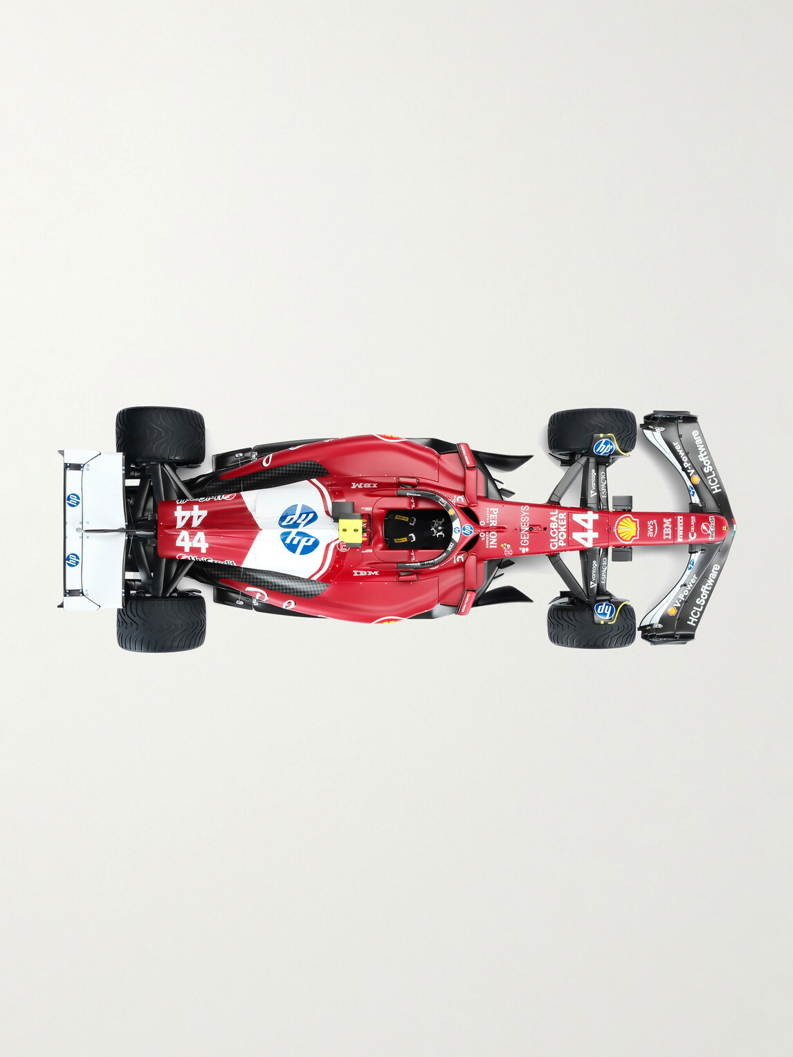 Amalgam Collection - Ferrari SF-25 Lewis Hamilton (2025) 1:8 Model Car