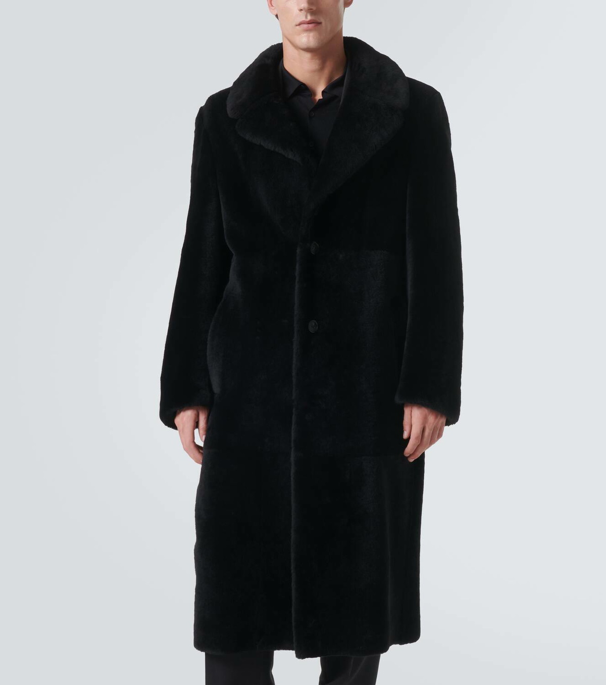Loro Piana Emiliano shearling coat