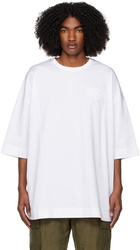 Juun.J White Embroidered T-Shirt