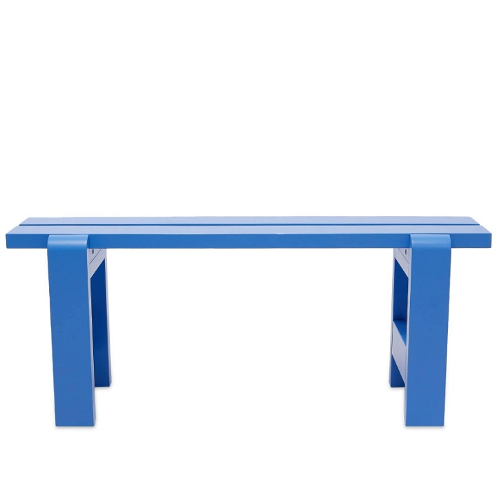 Photo: END. x HAY Weekday Bench in Electric Blue