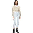 Alexander Wang Black Letter Belt