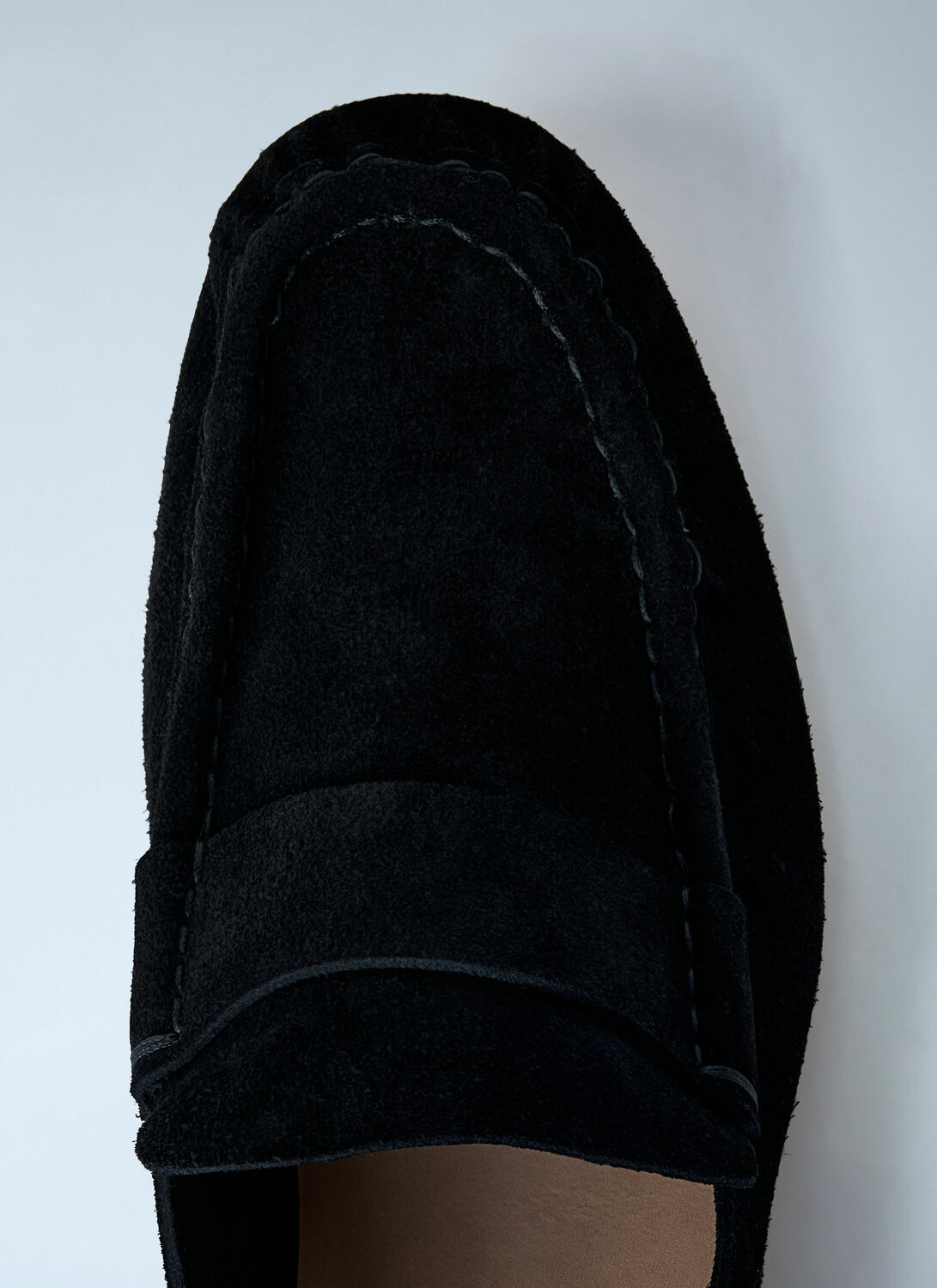 The Row Suede Loafers