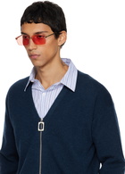 Fendi Gold 'Fendi' Sky Sunglasses